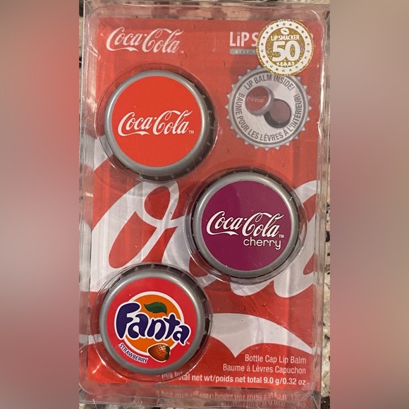 Lip Smackers Coca Cola Bottle Cap Lip Balm Trio - Picture 7 of 9